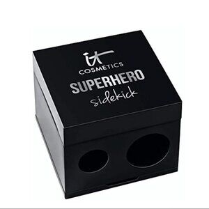 IT Cosmetics Superhero Sidekick Dual-Barrel Sharpener - NIB